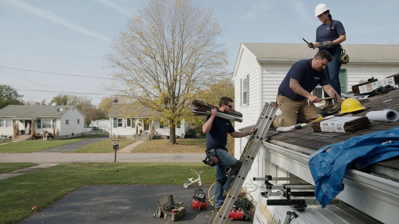Local Roofing Contractors in South Charleston, OH near me